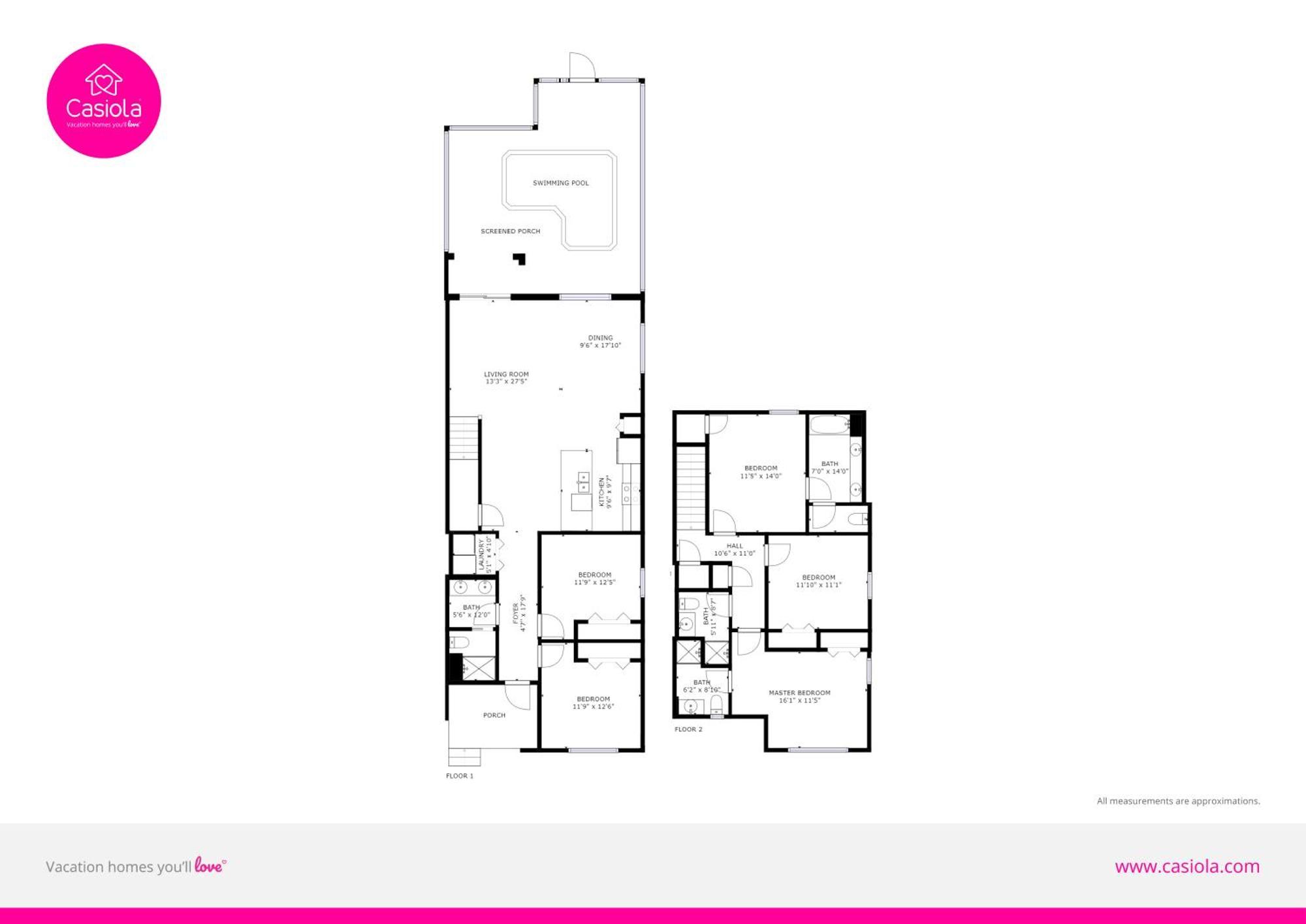 Beautiful Modern Home Wprivate Pool Near Wdw Kissimmee Eksteriør bilde